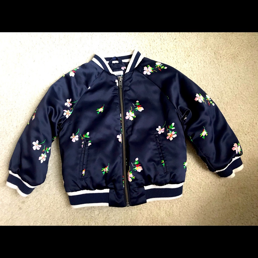 Gap Bomber Jacket size 3 Toddler Girl